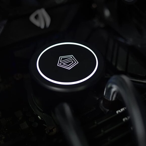 FROSTFLOW X 240 CPU Water Cooler AIO Cooler 240Mm CPU Liquid Cooler White LED 2X - Picture 4 of 7